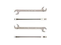 TEKTON 9 mm Angle Head Open End Wrench | WAE84209