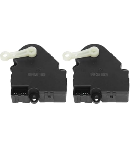 LUJUNTEC 2PCS Blend Door Actuator - Replaces 604-128 For Cadillac DeVille, Eldorado, Seville