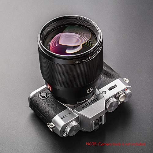 Viltrox PFU RBMH 85 mm F1.8 STM (X-Mount) AF Mise au Point Automatique Objectif Principal Standard Objectif APS-C Cadre pour Fujifilm X-Mount X-H1 X-Pro2 X-T3 X-T30 X-T20 X- E3 X-T100 Caméra X-A5 - Image 6