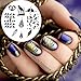 Born Pretty Nail Art Stamping Template Image Plate Cute Birds Feather BP58