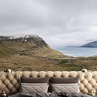 Wall Mural Rolling Mountain Removable Self-Adhesive Wallpaper Wall Decoration for Bedroom Living Room - 66x96 inches