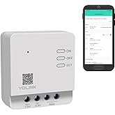 YoLink 1/4 Mile Super Long Range Smart Relay - Compatible With Alexa, Google, and IFTTT, Max. 5 Amps - Hub Required