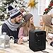 Space Heater, 1500W Energy Saving with Thermostat, Quiet for Personal Office Home Bedroom Under Desk Small Medium Room, Electric Ceramic Heater with ETL Safety Approved