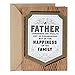 Hallmark Mahogany Father's Day Card for Dad (True Wealth Plaque)