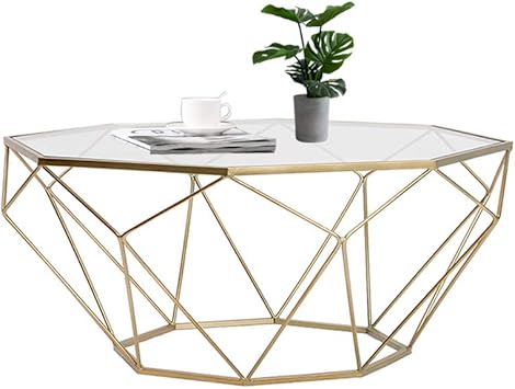 Coffee Tables Living Room Nordic Octagonal Gold Living Room Coffee