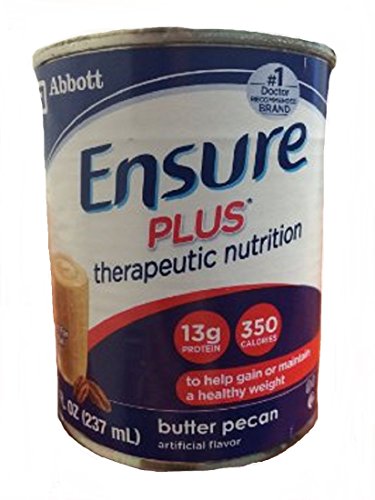 ENSURE PLUS BUTTER PECAN CANS/24 CASE