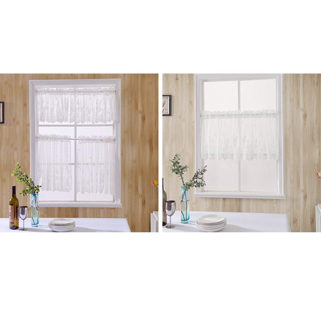 TENDE BAGNO CAFFÈ Tenda Finestra Tende Corte Per Finestra EUR 64,23 - 4