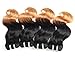 Unprocessed Brazilian Virgin Hair Brazilian Remy Hair Ombre Body Wave Bundles 4 pcs 10 inch 50 g/pcs Total 200 g Human Hair Extensions Hair Weaving (1B/30)
