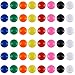 Patelai 48 Pieces Mini Fridge Magnets Round Magnetic Button Whiteboard Magnets Office Magnets, 8 Colors