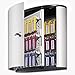 Durable Locking Key Cabinet, 36-Key, Brushed Aluminum, Silver, 11.75 x 4.63 x 11