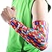 COOLOMG 1PCS Child Kids Boys Girls Youth Anti-slip Arm Sleeves Cover Skin UV Protection Sports Stretch Basketball Running Cycle Adult