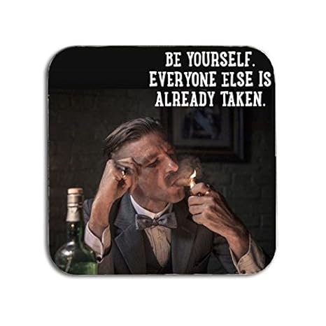 BigBazza Peaky Blinders-Arthur-Shelby-, Geschenk-,/, aus Metall