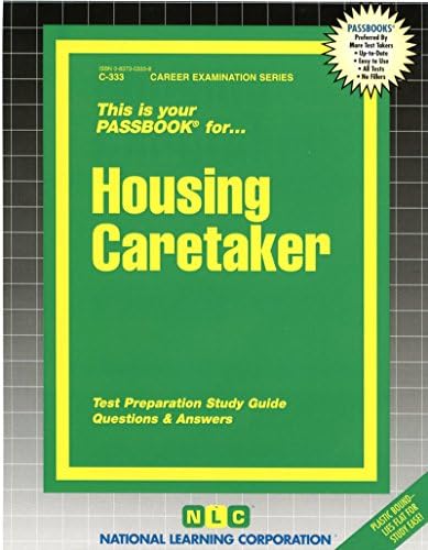Housing Caretaker(Passbooks) (C333)