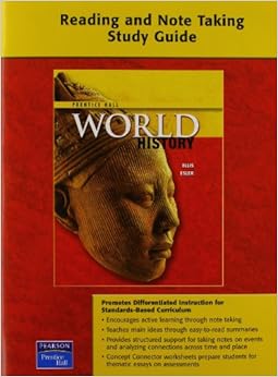 Amazon.com: WORLD HISTORY READING AND NOTETAKING STUDY GUIDE SURVEY
