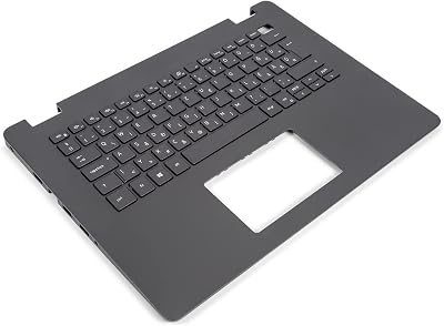 Dell Vostro 3400 3401 3405 Palmrest Hungarian Backlit Keyboard 0P8YG4 0NHK4K