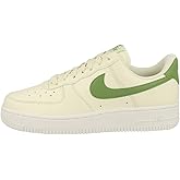 Nike Air Force 1 '07 Women's Shoes (DV3808-102, Coconut Milk/Chlorophyll-SAIL-Volt) Size 9.5