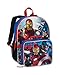 Marvel Boys' Civil War Captain Vs. Ironman Backpack with Lunch Kit, Blue/black