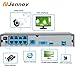 Jennov PoE CCTV Security NVR System 8 Channel 1080P Surveillance IP Network Camera HD Night Vision Outdoor Indoor, Power Over Ethernet, Motion Detection, Mobilephone Remote View (No Hard Drive)