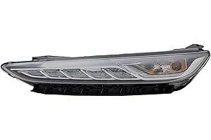 ALLIGATOR AUTO LIGHTS Replacement for Kona 2018-2021, Kona Electric 2019-2020 LED Daytime Running Light With Bulbs, Left/Driv