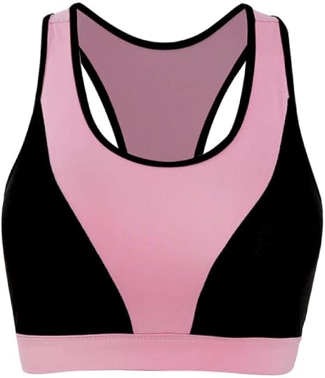 Sujetador diario deentrenamiento para mujer ,ropa interior deportiva,chaleco a prueba de golpes para mujer,ropa interior para correr,sujetador de secado rápido-Pink_L,sujetador de yoga elástico: Amazon.es: Deportes y aire libre