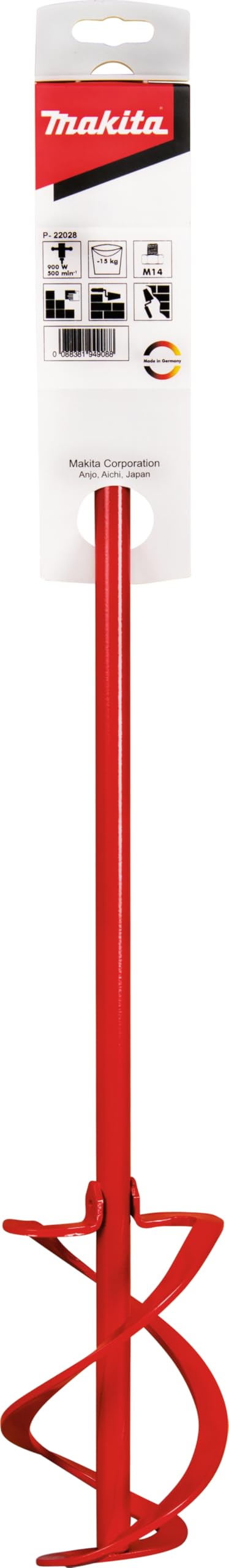 Makita P-22028 Mixing Blade - Plaster, Mortar and Adhesives