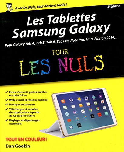Les  tablettes Samsung Galaxy
