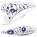 Miric Legend of Zelda Ocarina 12 Hole, Chinese Ceramic Alto C Blue Lotus Flower Pattern Glaze Surface Professional Level Ocarina With Protective Bag + Songbook