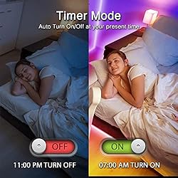 60ft Music Sync Led Lights for Bedroom, Bluetooth