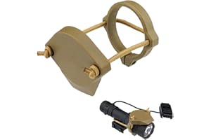 Large Size Flashlight Cap Lens Cover Fit for Weapon Lights with Diameter Up to 1.45” Such AS Rein1.0 Surefire 952V Scout Flas