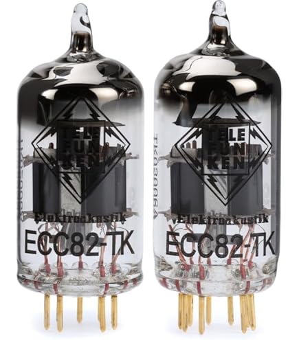 Amazon.com: TELEFUNKEN Black Diamond ECC83-TK Vacuum Tube Matched