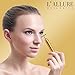 Face Massager By L'Allure Exclusive - 24k Gold Electric Facial Pulse Head Massage Tool Face Lift Kit Anti Aging Anti Wrinkle Treatment Remover Tighten Skin Energy Beauty Bar Cleanser for Women and Men