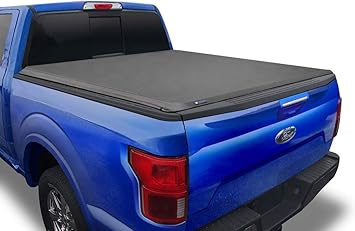Amazon Com Tyger Auto T1 Soft Roll Up Truck Bed Tonneau Cover For 2017 2020 Ford F 250 F 350 Super Duty Styleside 6 75 Bed Tg Bc1f9127 Black Automotive