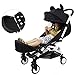 Samber Baby Stroller Footrest Baby Stroller Armrest Foot Support Stroller with Umbrella Accessories Extended Booster Seat Footrest Baby Stroller Accessories Feet Extension Infant Pram Foot Board