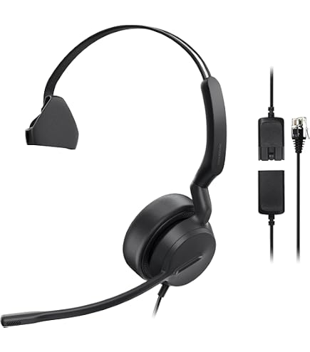 Amazon.com: Cisco Headset 521, Wired Single On-Ear 3.5mm Headset