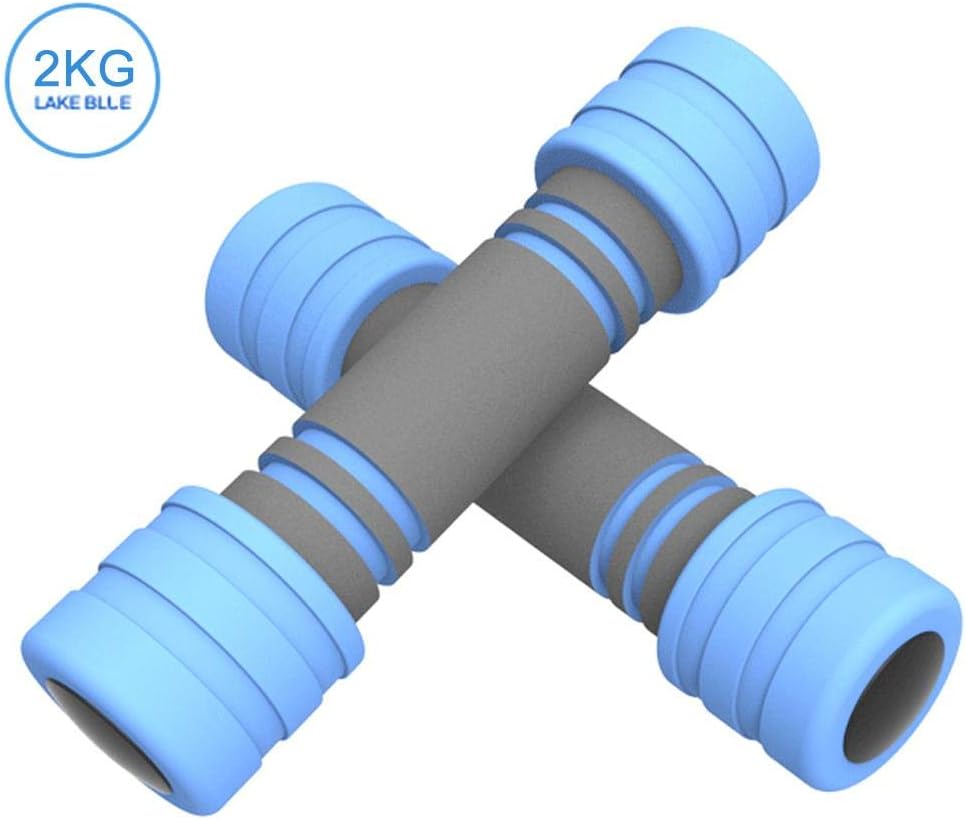 xiangpian183 2/3KG Dumbbells Weights Dumbbells Training Arm Muscle Strength Fitness Dumbbell Barbell Resistance Exercises Equipment Dumbbells For Women Workout Indoor