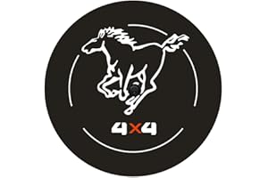 Aolowewin for Ford Bronco Spare Tire Cover with Camera Hole, Spare Wheel Cover with Rear Camera Hole, Tire Storage Bag Protector (XL Size: 255/75R17, 285/70R17, 33x12.50R15LT)