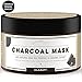 Calily Life Organic Deep Cleansing Activated Charcoal Mask with Dead Sea Minerals, 8. 45 Oz. – Natural Wash-off Treatment - Minimizes and Cleanses Pores, Hydrates and Revitalizes Skin [ENHANCED]