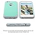 AILUN Phone Case for iPhone 6s iPhone 6 Soft Interior Silicone Bumper Hard Shell Solid PC Back Shock-Absorption Skid-Proof Anti-Scratch Hybrid Dual Layer Slim Cover Green