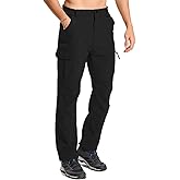 Laijar Mens Lightweight Hiking Cargo Pants Quick Dry Waterproof Travel Fishing Climbing Outdoor Tactical Work Pants for Men