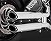 Vance & Hines Twin Slash 3&Prime, Round Slip Ons Chrome 18623