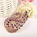 EVER FAITH Women's Austrian Crystal Elegant Swan Bird Brooch Pin Amethyst Color Gold-Tone