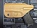 SALE ! Glock 42 Kydex Holster - COYOTE BROWN / IWB / CCW / Right Hand
