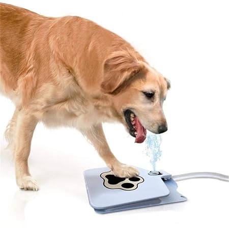 V.JUST Outdoor Haustier Trinken Hund Aktiviert Wasser Brunnen Pet Wasser Selbstschneidende Maschine Störungsfrei Hundeschlauc