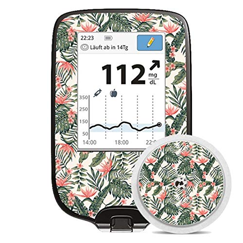 Diasticker style Libre Measuring Device Sticker (Tropical)