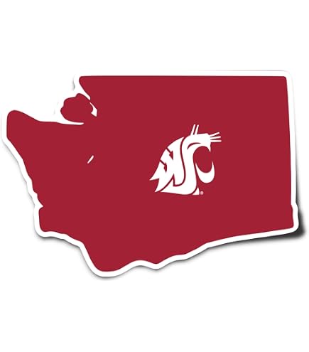 Desert Cactus Washington State Cougars Sticker Set – Officially Licensed Vinyl Decals For Laptop, Car & Water Bottle - View #6