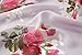 PRETTODAY Women Floral Kimono Loose Half Sleeve Shawl Chiffon Casual Cardigan, Grey, Large