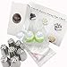 Cofe-BY Russian Piping Tips set 19-Pcs Floral Rose Tulipe Tips Icing Tips Pastry Nozzles for Cakes Decoration