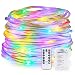 zerproc LED String Lights, 100 LED Rope Lights, Battery Operated 33ft 8 Mode Fairy Lights with IR Remote Timer for Easter, Garden, Patio and Indoor Decor, Multi-Color