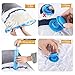 HOMEIDEAS Premium Space Saver Bags, 16 Pack Vacuum Storage Bags (6 Medium, 4 Large, 4 XL, 2 Jumbo) with 2 Free Roll Up Bags no Vacuum Needed and 1 Free Hand Pump