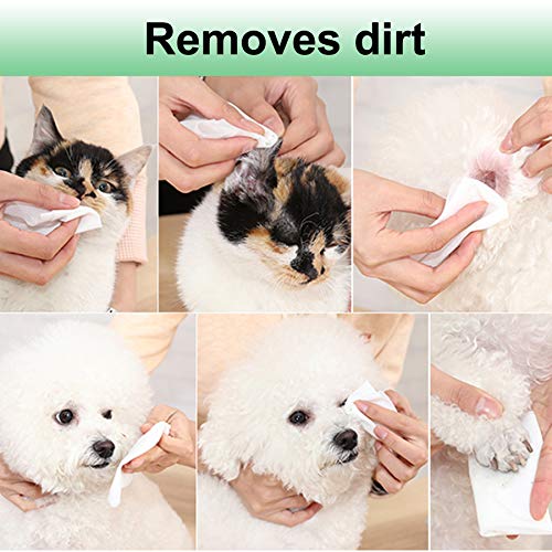 BIGA Deodorizing Hypoallergenic Pet Wipes with Fragrance Free Natural